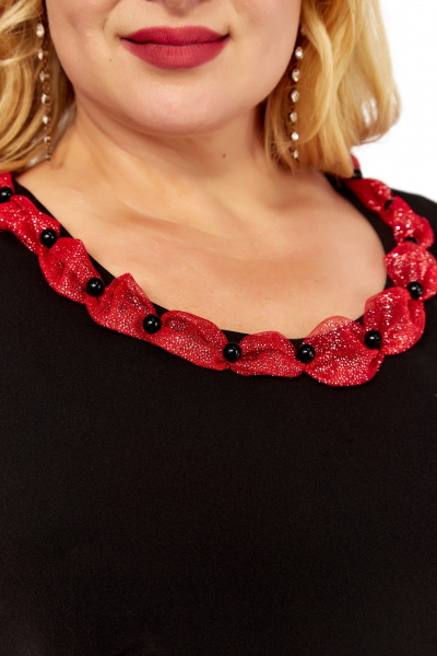 Платье Belinga 1238 черный - фото 5