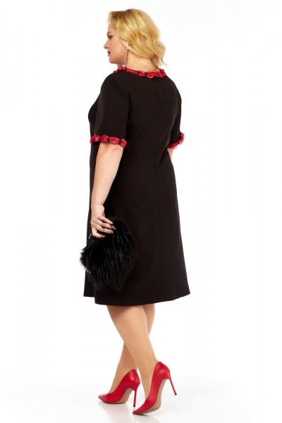 Платье Belinga 1238 черный - фото 3