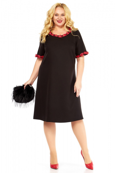 Платье Belinga 1238 черный - фото 1