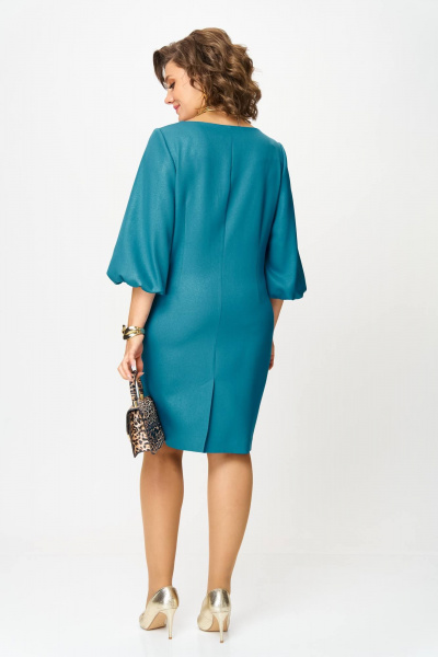 Платье Karina deLux M-1386 бирюзовый - фото 4