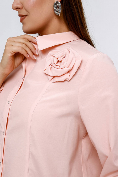 Рубашка La rouge 6306 персик - фото 6