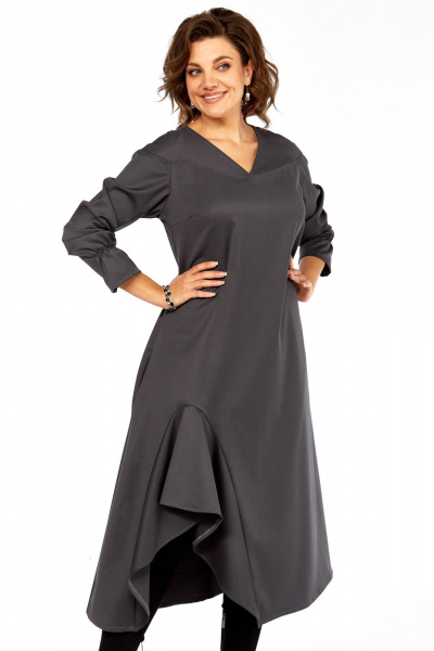 Платье Celentano lite 5065 графит - фото 7