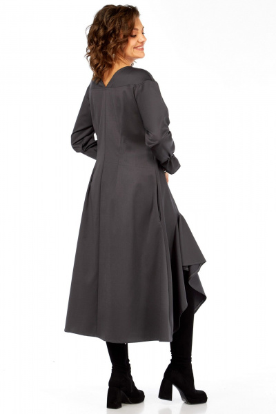 Платье Celentano lite 5065 графит - фото 5