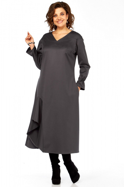 Платье Celentano lite 5065 графит - фото 3