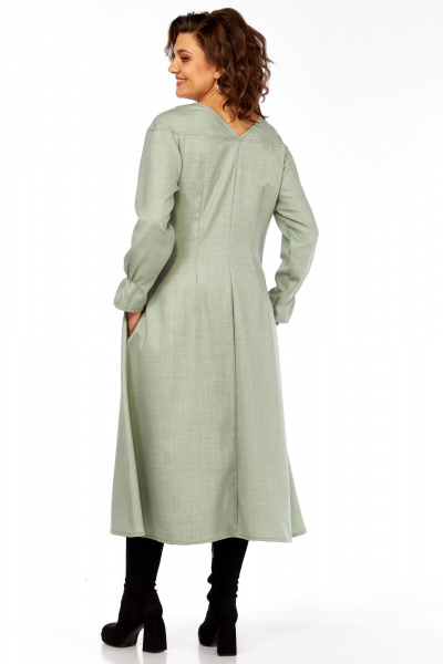 Платье Celentano lite 5065 шалфей - фото 7