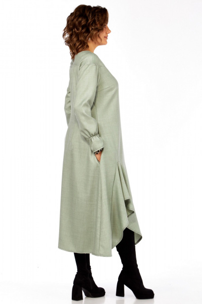 Платье Celentano lite 5065 шалфей - фото 6