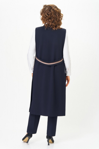 Брюки, кардиган DaLi 5778.2 синий - фото 4