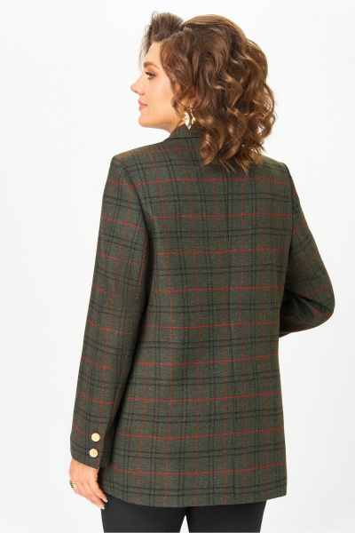 Жакет DaLi 3536.1 хаки - фото 4