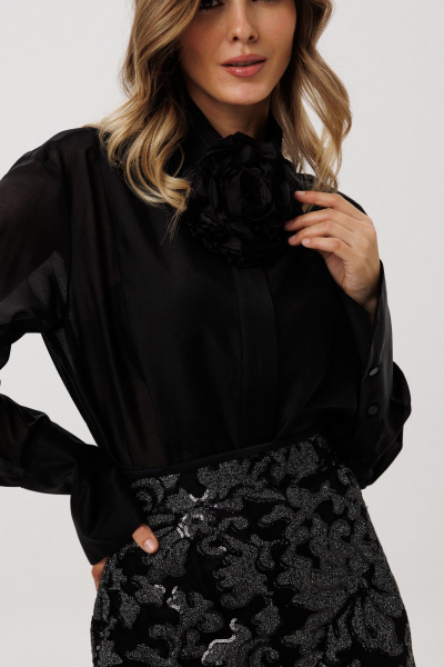Блуза EOLA 3021 черный - фото 4