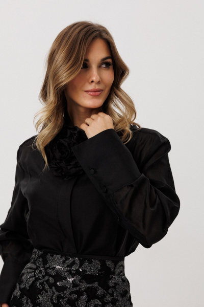 Блуза EOLA 3021 черный - фото 3