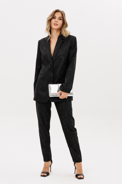 Брюки, жакет EOLA 3016 черный - фото 11