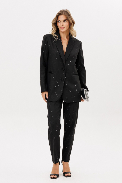 Брюки, жакет EOLA 3016 черный - фото 8