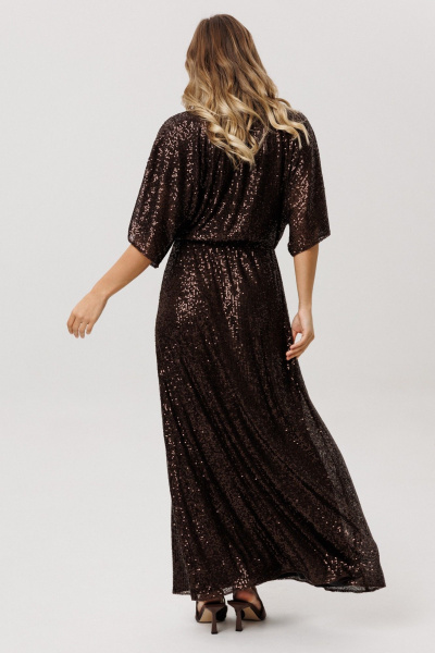 Платье EOLA 3013 шоколад - фото 10