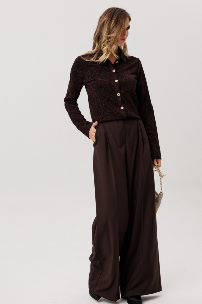 Брюки EOLA 3007 шоколадный - фото 3