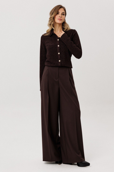 Брюки EOLA 3007 шоколадный - фото 4