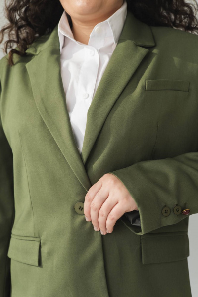 Жакет Legend Style G-025 зеленый_чай - фото 6