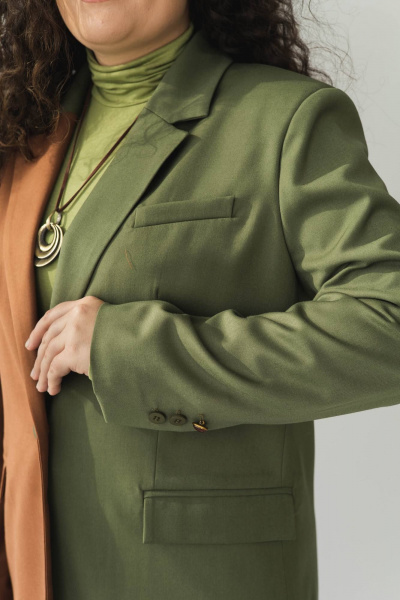 Жакет Legend Style G-025 колорблок2 - фото 7