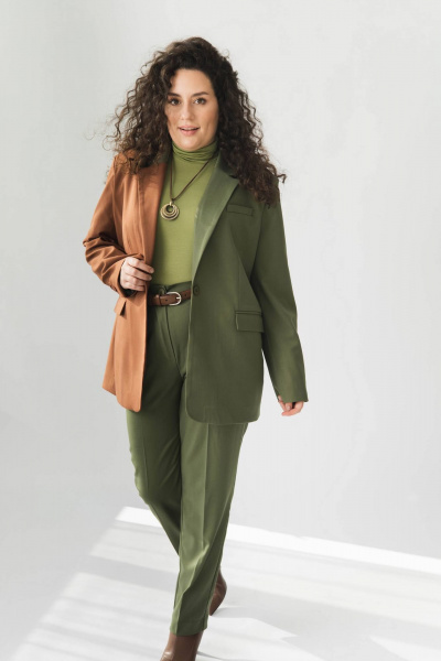 Жакет Legend Style G-025 колорблок2 - фото 6