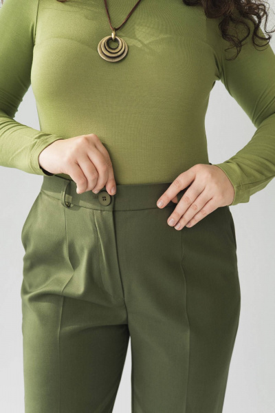 Брюки Legend Style P-025 зеленый_чай - фото 4