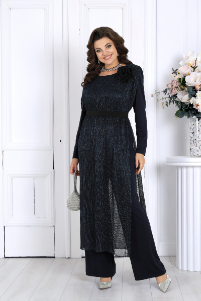 Брюки, туника Ninele 7514 синий - фото 1