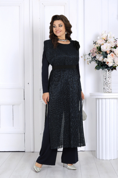 Брюки, туника Ninele 7514 синий - фото 6