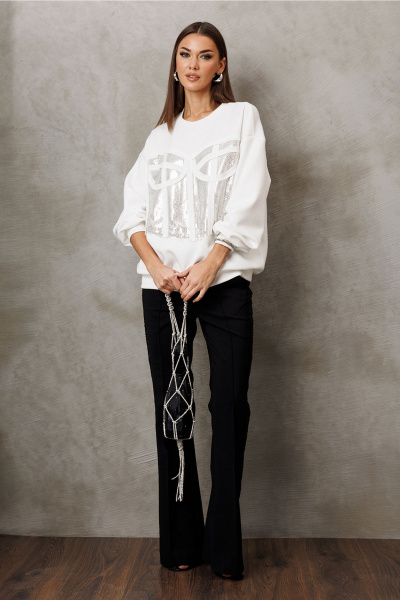 Джемпер Butеr 3235 молочный - фото 2