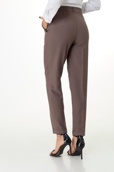 Брюки Anelli 418 темно-бежевый - фото 6