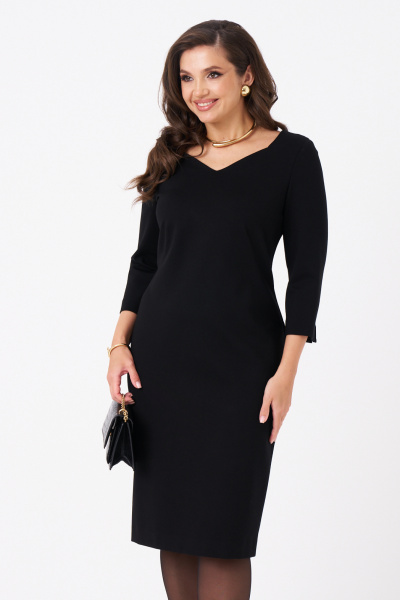 Платье Панда 111780 черный - фото 2