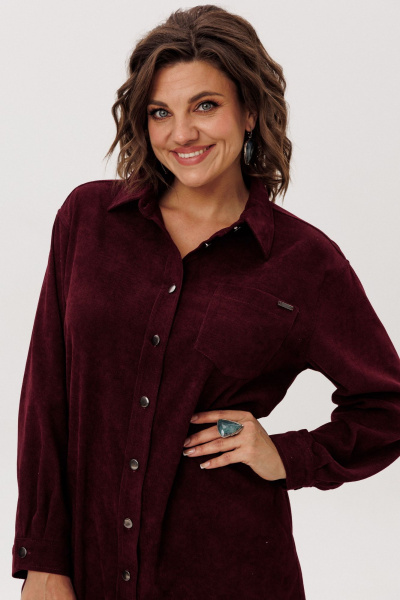 Платье Anelli 1771 вишневая_нежность - фото 10