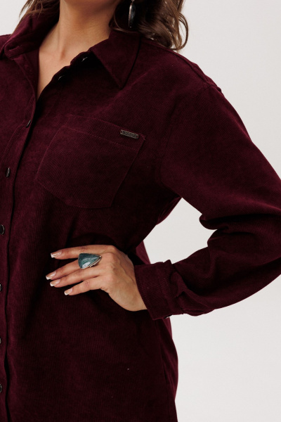 Платье Anelli 1771 вишневая_нежность - фото 6