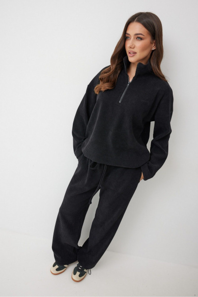 Джемпер T.N.D М157 черный - фото 5