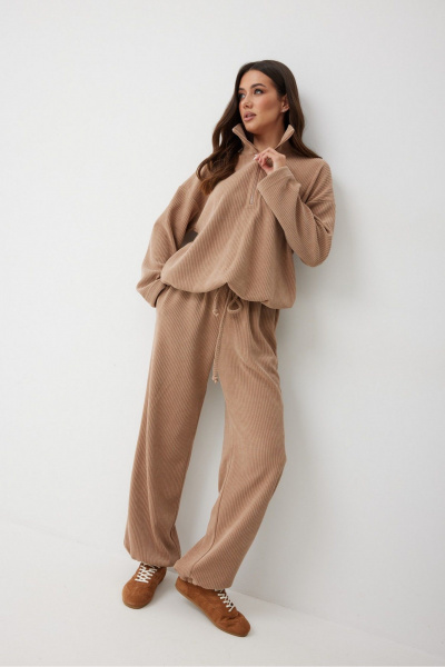 Джемпер T.N.D М157/1 кофе - фото 7