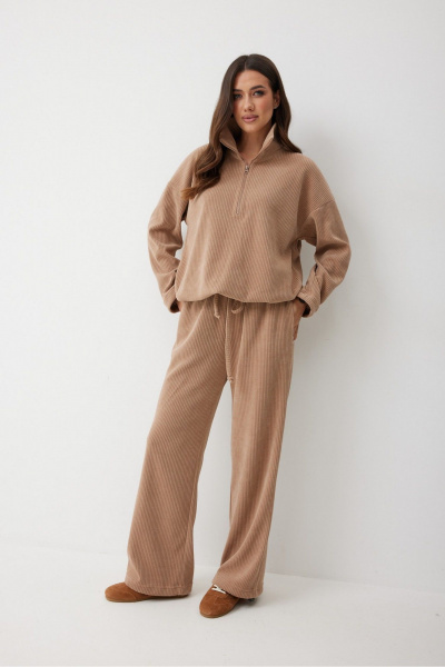 Брюки T.N.D М377/1 кофе - фото 3