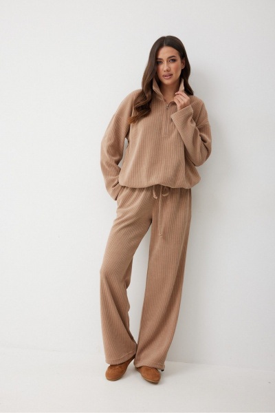 Брюки T.N.D М377/1 кофе - фото 2