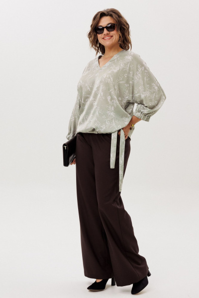 Блуза Anelli 1662 нефритовый_свет - фото 7