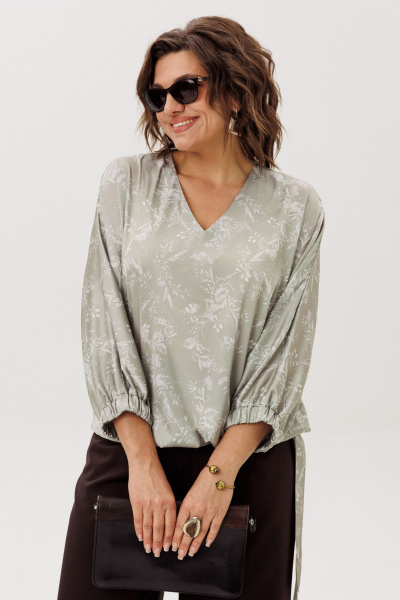 Блуза Anelli 1662 нефритовый_свет - фото 2