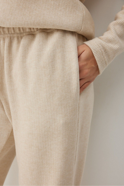 Брюки T.N.D М378/1 бежевый - фото 8