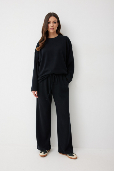 Брюки T.N.D М378/2 черный - фото 1