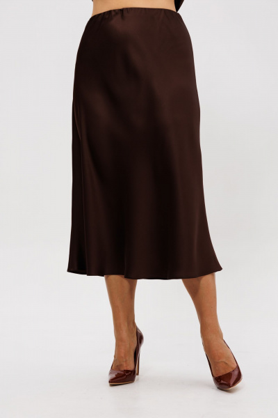 Рубашка, юбка Mubliz 252 коричневый - фото 9