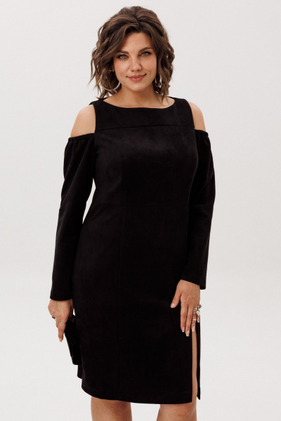 Платье Anelli 1757 бархатная_ночь - фото 8