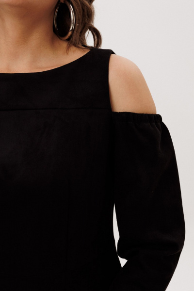 Платье Anelli 1757 бархатная_ночь - фото 7