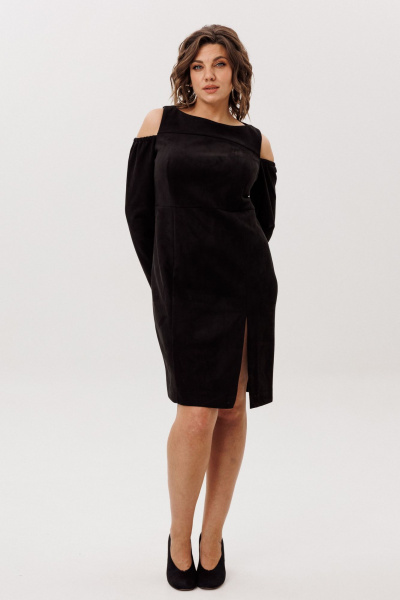 Платье Anelli 1757 бархатная_ночь - фото 4