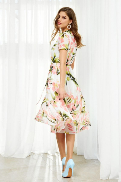 Платье AYZE 2121 мультиколор - фото 4