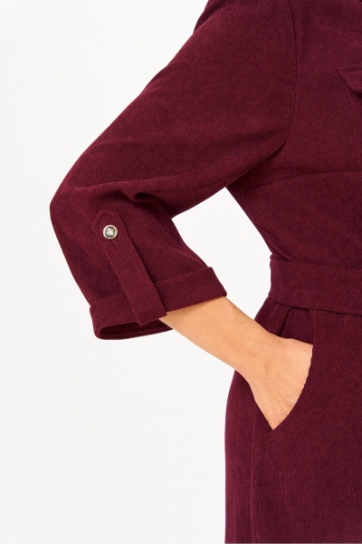 Платье DaLi 3738 бордо - фото 4