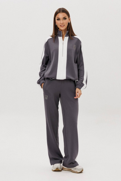 Брюки, джемпер Fantazia Mod 5330 серый - фото 1