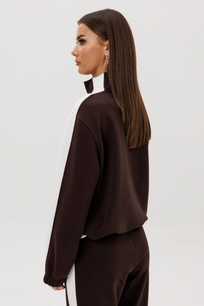 Брюки, джемпер Fantazia Mod 5330 шоколад - фото 4