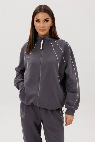 Брюки, джемпер Fantazia Mod 5328 серый - фото 2