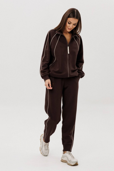 Брюки, джемпер Fantazia Mod 5328 шоколад - фото 7