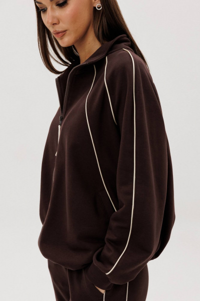 Брюки, джемпер Fantazia Mod 5328 шоколад - фото 4