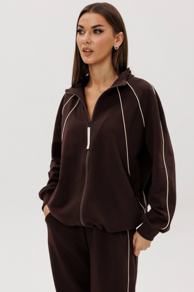 Брюки, джемпер Fantazia Mod 5328 шоколад - фото 2